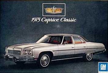 1975 Chevrolet Caprice sedan