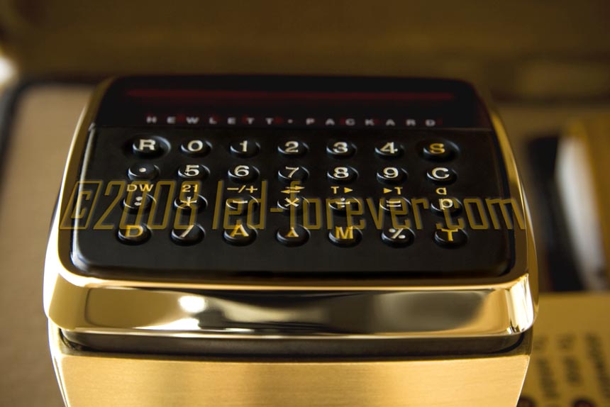 HP-01 prototype raised keys gold #2