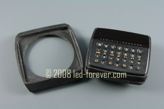 HP-01 prototype black plastic case