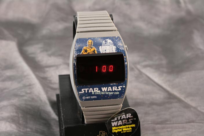 Texas-Instruments Star Wars LED Uhr
