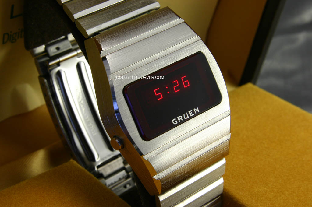 Gruen LED watch